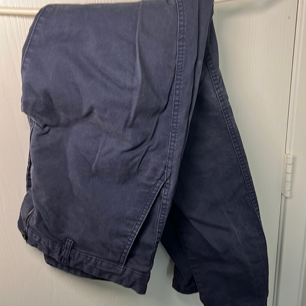 Men’s H&M Size 33 Skinny Fit Stretch Blue Chino Pants